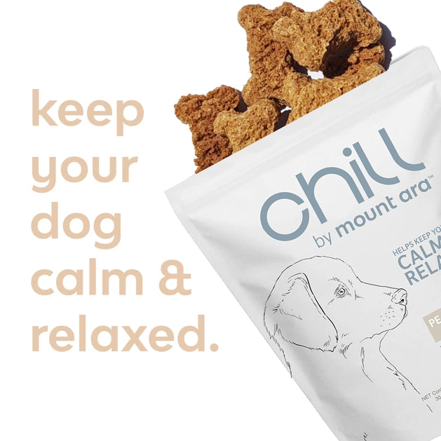 Mount Ara Chill Calming Dog Treats 5oz