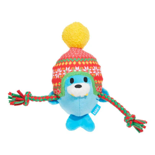 Christmas Plush Squeaky Dog Toy / BARK