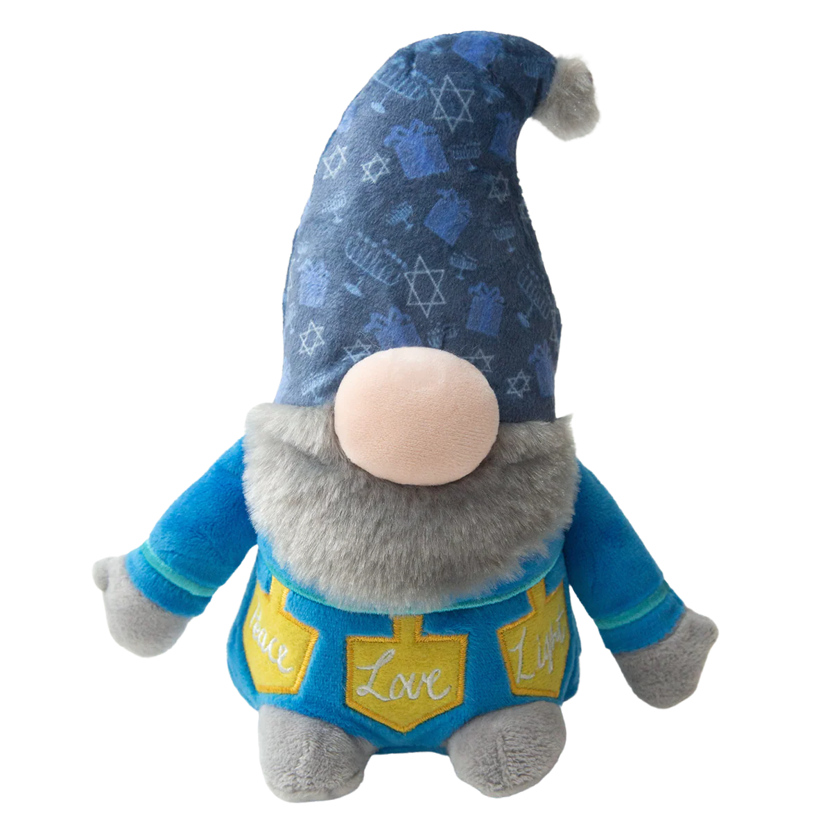 Baby Hanukkah Gnome Plush Dog Toy 6" / SnugArooz