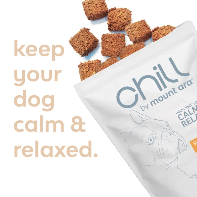 Mount Ara Chill Calming Dog Treats 5oz