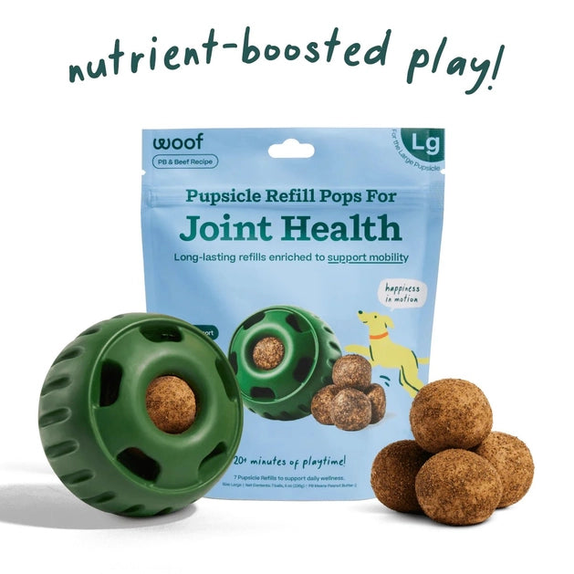 Woof Hip & Joint Wellness Pupsicle Pops Functional Dog Treats