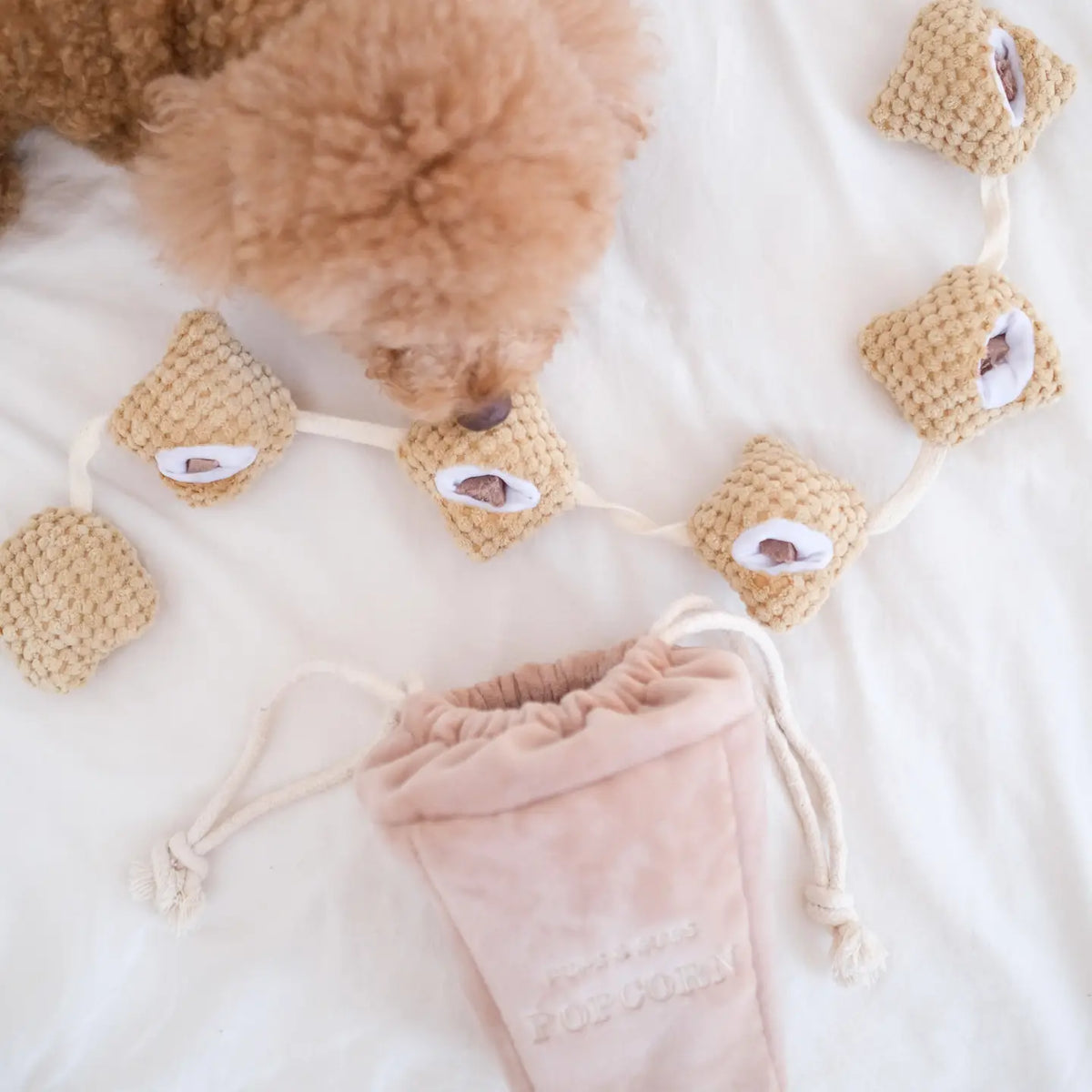 Popcorn Nosework Enrichment Toy / Pups & Bubs