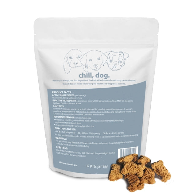 Mount Ara Chill Calming Dog Treats 5oz