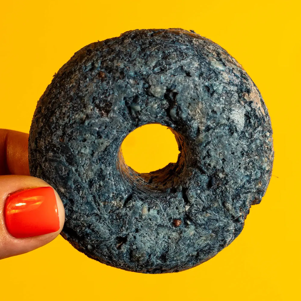 Pet Birthday | Golden Nibbles Duck & Spirulina Freeze Dried Donut