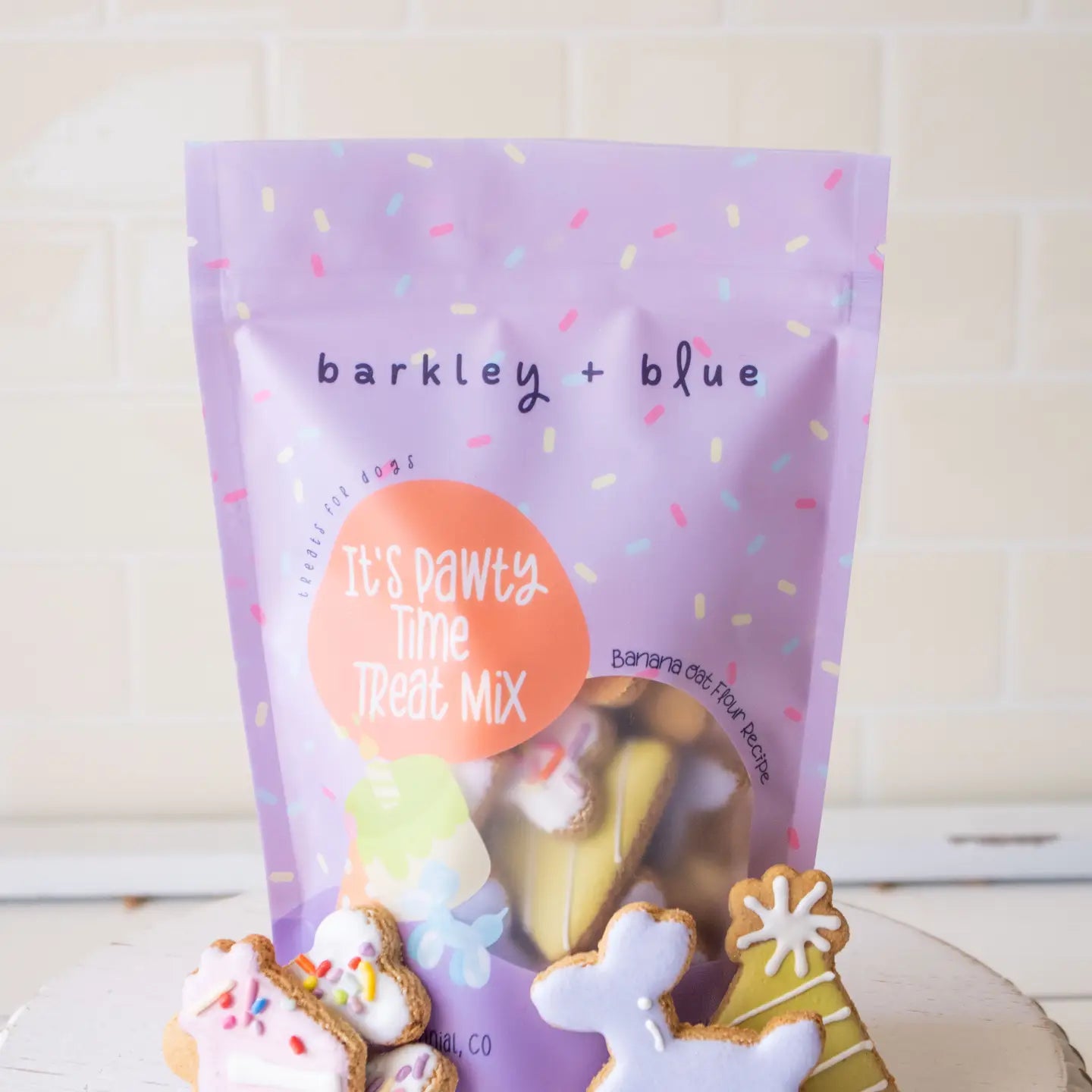 Dog Birthday | It's Pawty Time Treat Mix 5oz