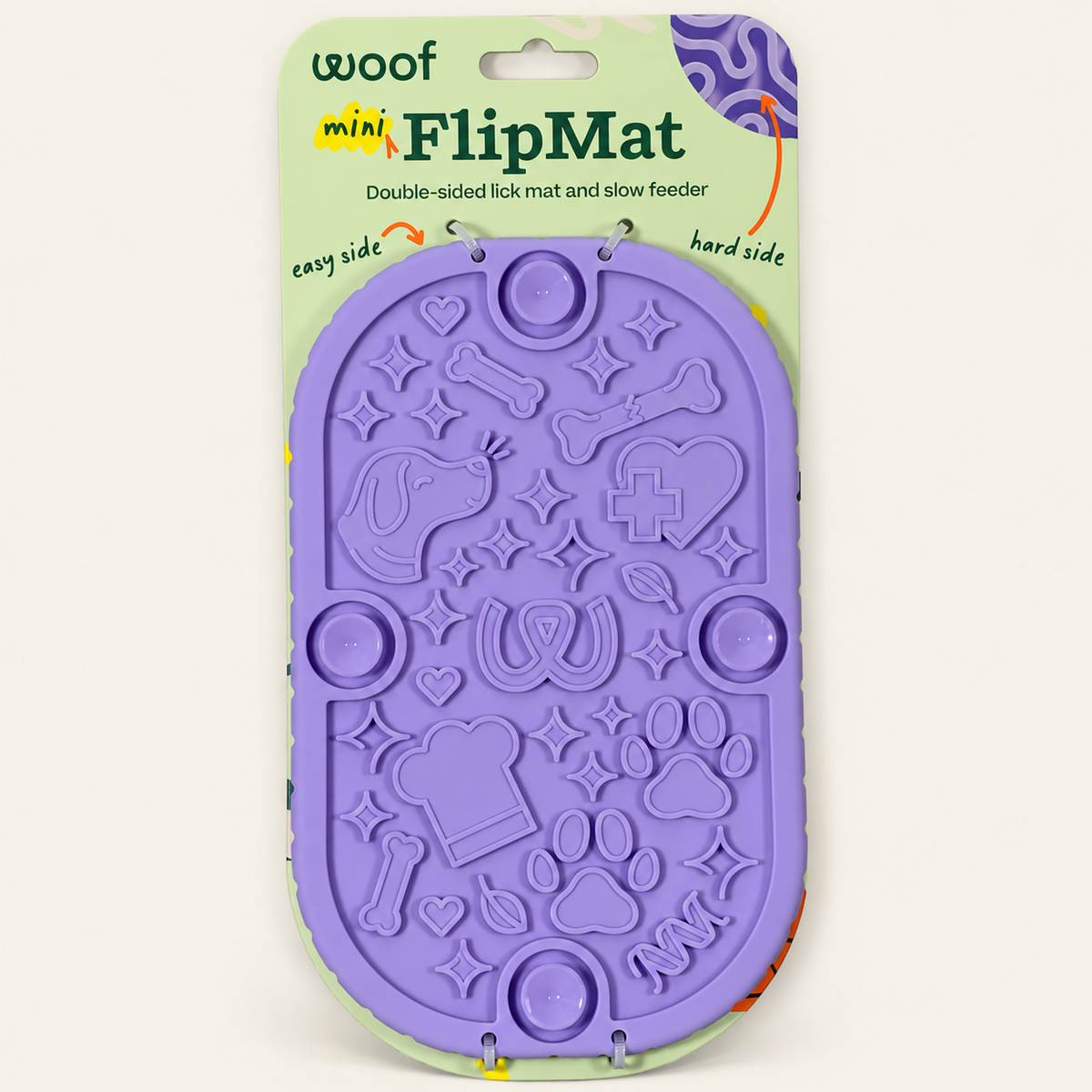 Pet Pawcuterie Board | Woof FlipMat Mini
