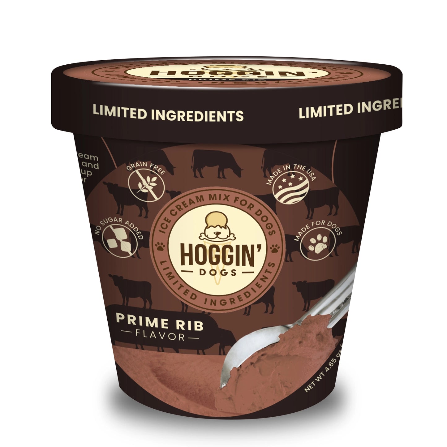 Hoggin' Dogs No Sugar Added Ice Cream Mix For Dogs