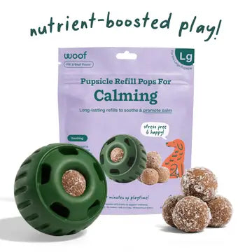 Woof Calming Wellness Pupsicle Pops Functional Dog Treats