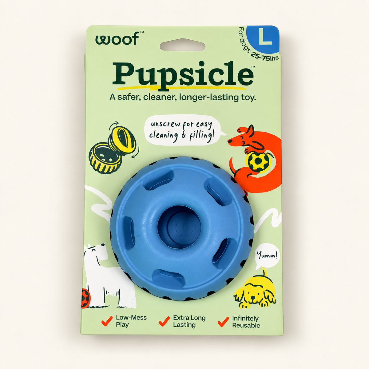 The Pupsicle Dog Enrichment Toy
