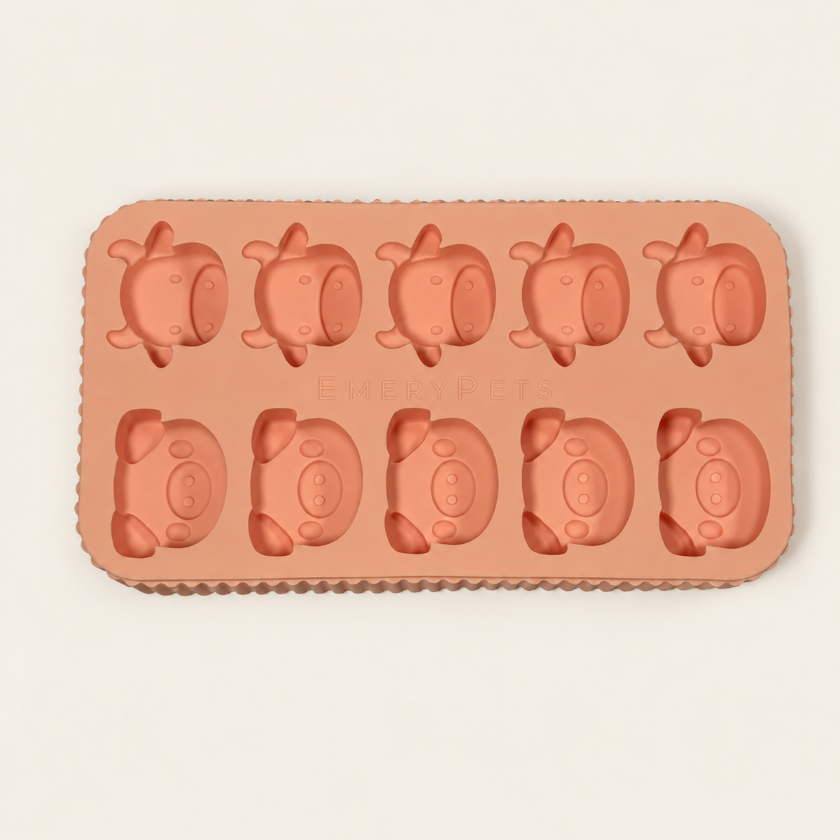Pet Pawcuterie Accessory | Emery Pets Pig + Cow Treat Mold