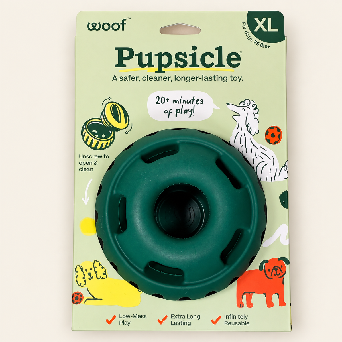 The Pupsicle Dog Enrichment Toy