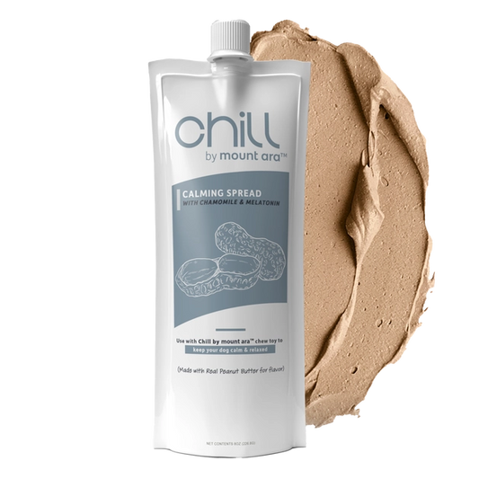 Mount Ara Chill Calming Dog Peanut Butter Squeeze Pouch 8oz