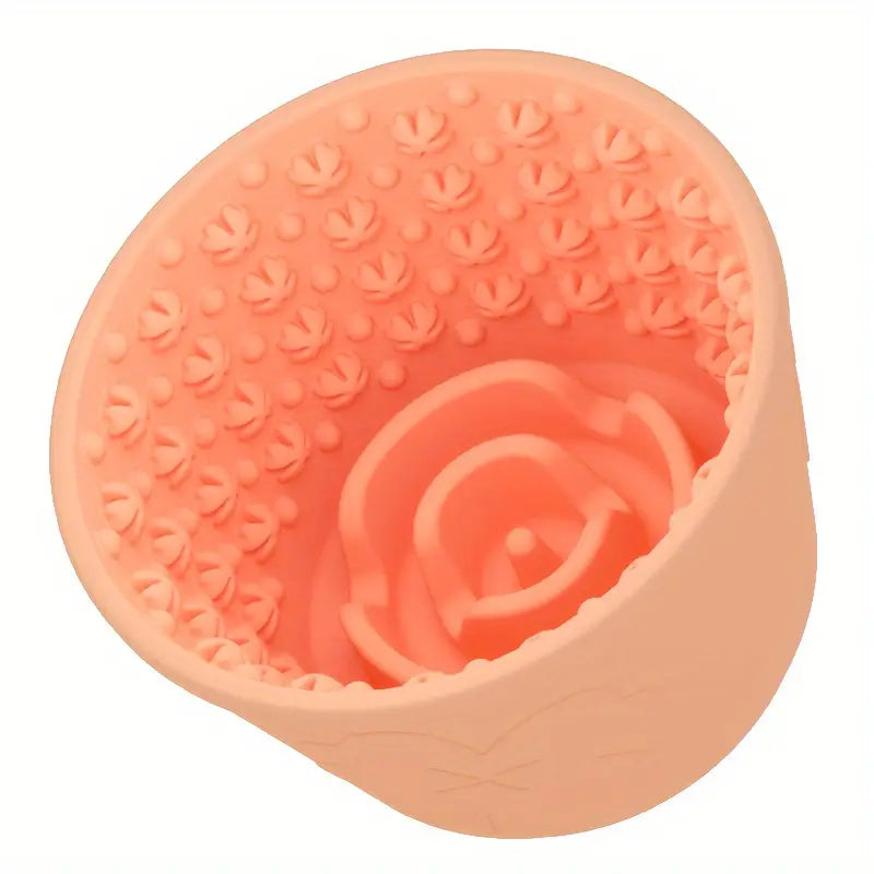 Dog Silicone Slow Feeder Lick Bowl