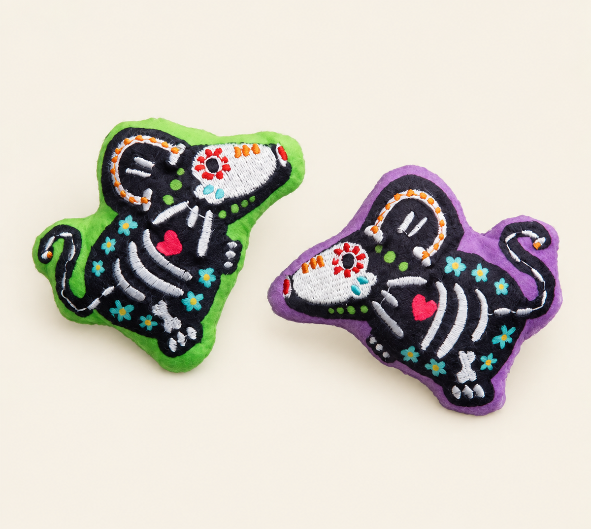 Día de los Muertos Mice Cat Toys