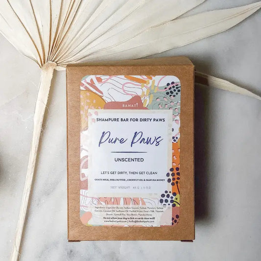 Bahati Pets Pure Paws Shea Butter, Honey, & Goats Milk Bar Soap For Dogs