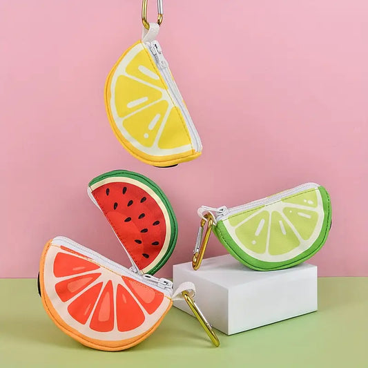 Fruit Slice Poop Bag Holder