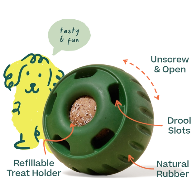 Woof The Pupsicle Dog Enrichment Toy