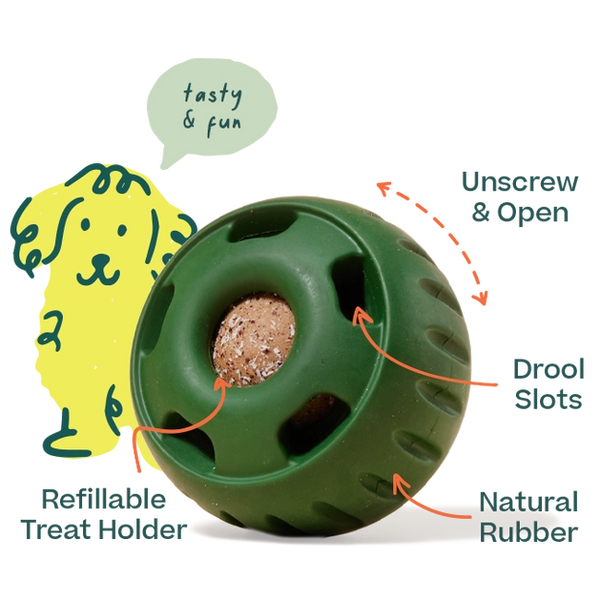 Woof The Pupsicle Dog Enrichment Toy