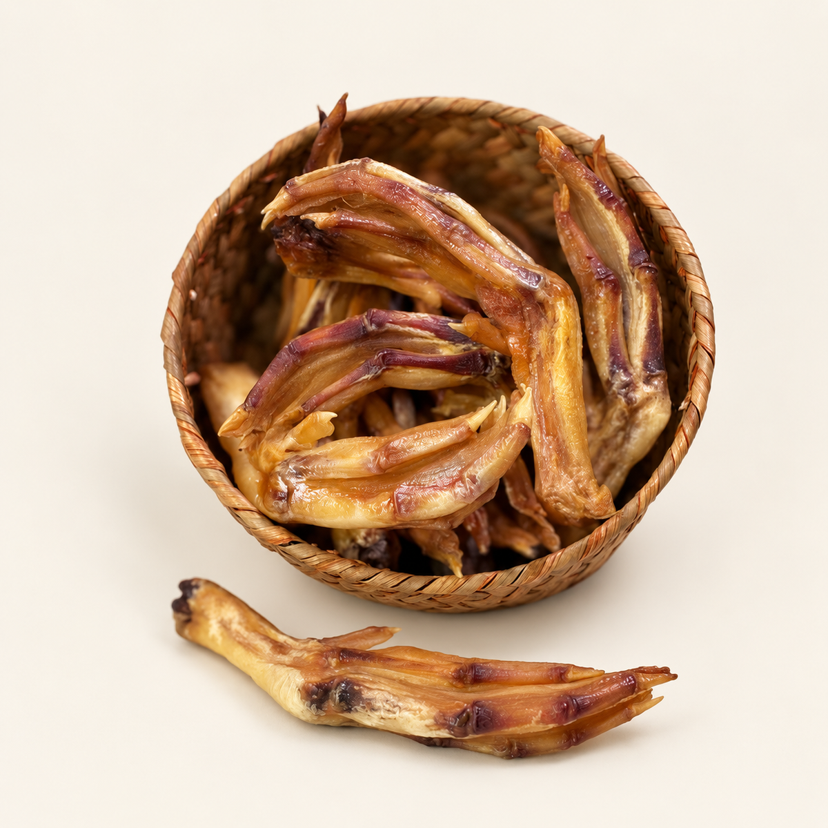 Duck Foot Dog Chew