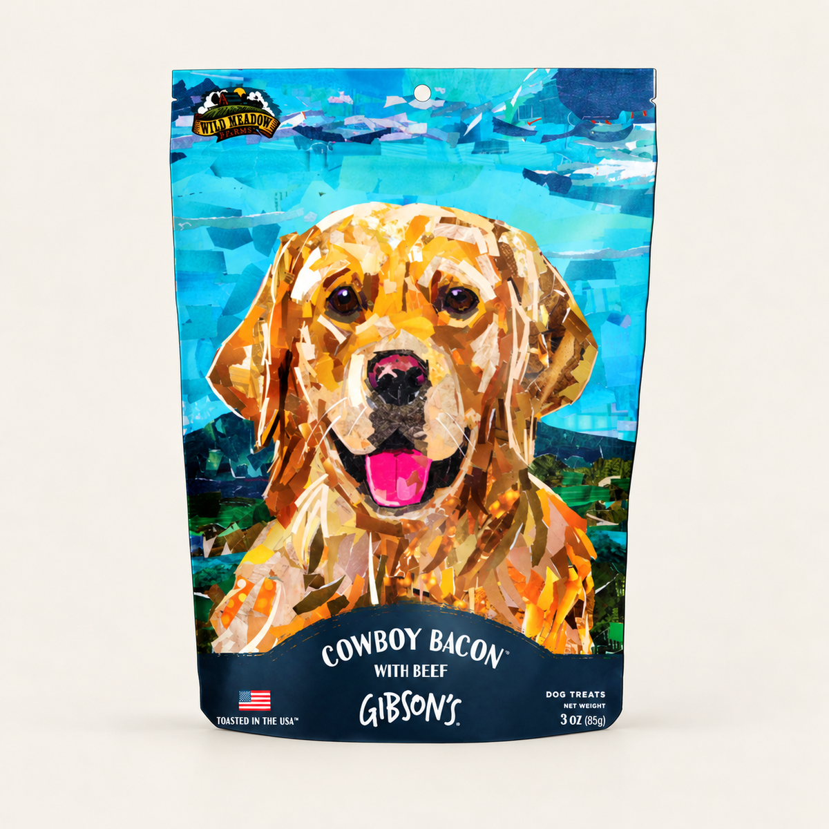 Gibson's Cowboy Bacon with Beef Dog Treats