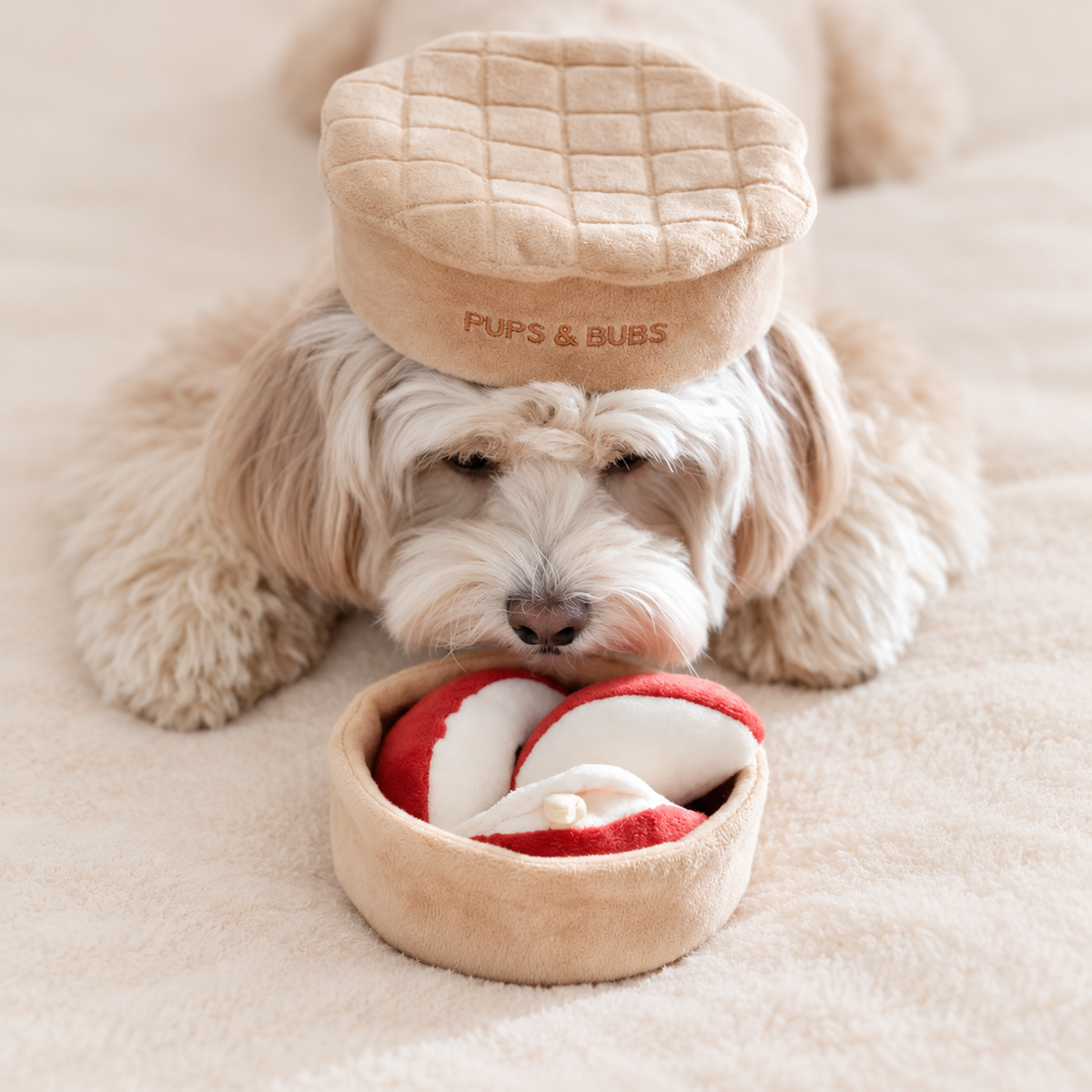 Apple Pie Nosework Dog Toy