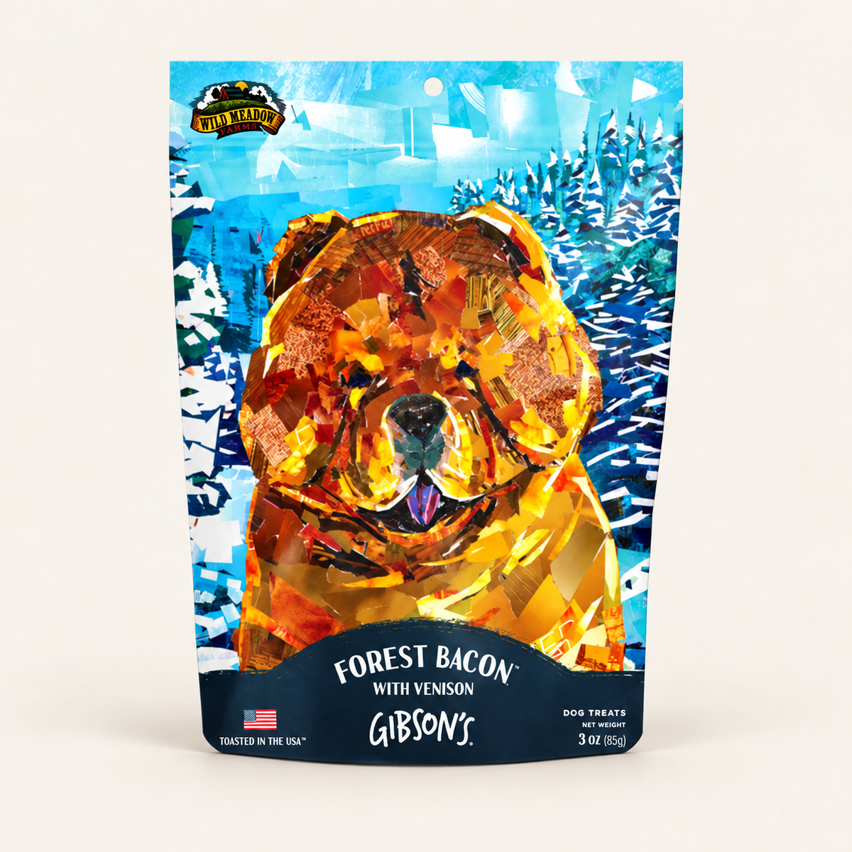 Gibson's Forest Bacon with Venison Dog Treats