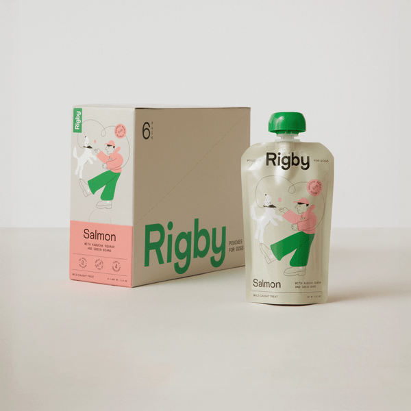 Rigby Organic Squeeze Pouch For Dogs - 6 Pack