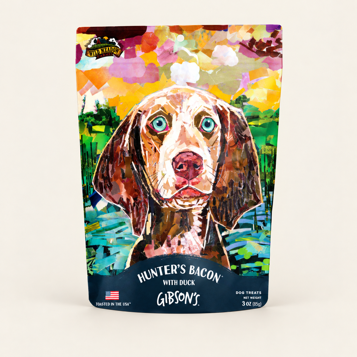 Gibson's Hunter's Bacon with Duck Dog Treats