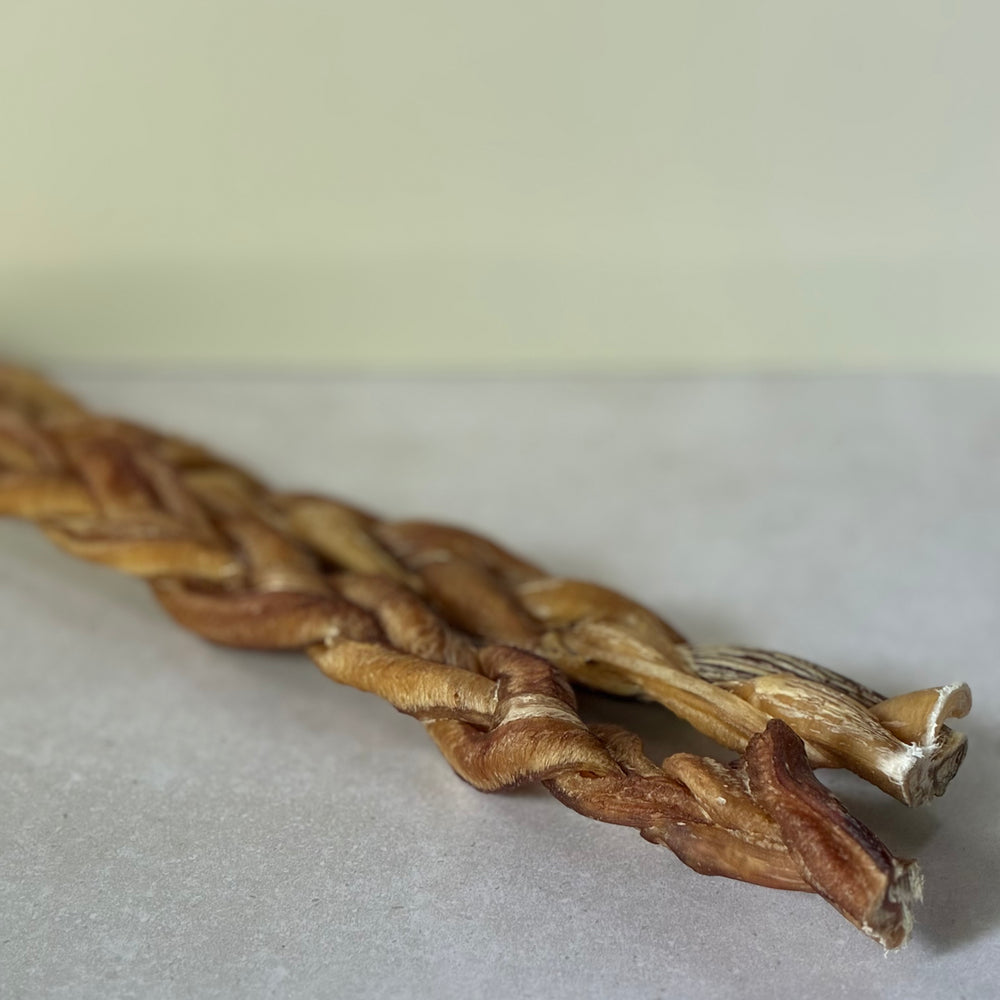 Build-A-Board | Chew Bar | Braided Bully Stick Dog Chew