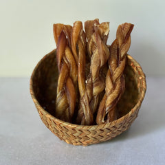 Chew Bar | Braided Bully Stick Dog Chew