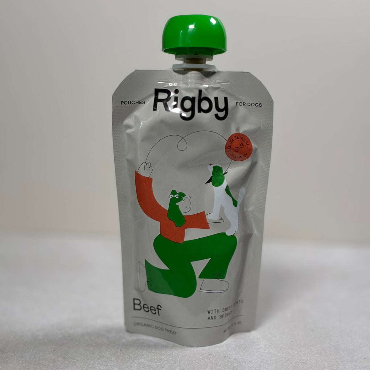Rigby Organic Squeeze Pouch For Dogs - Single Pouch