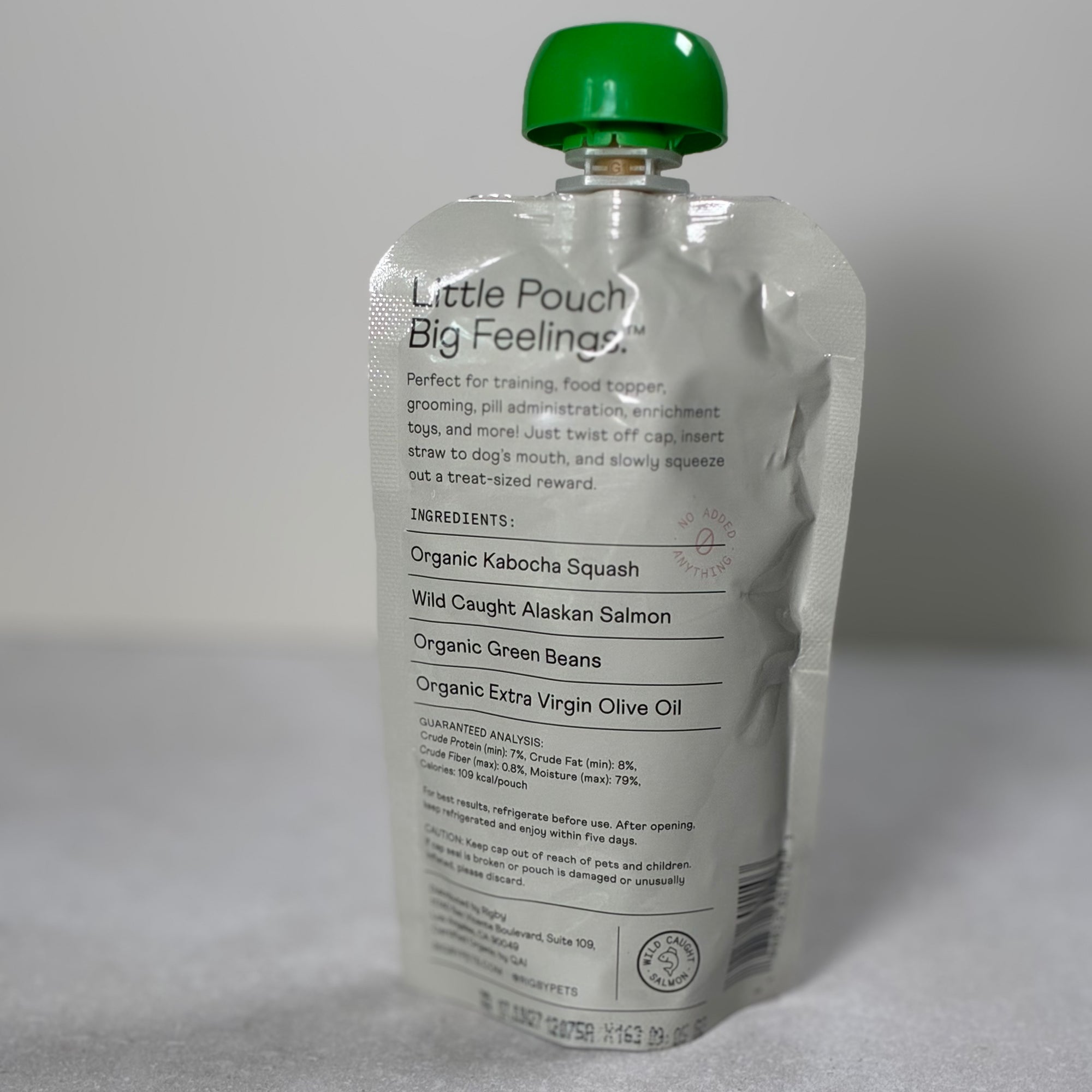Rigby Organic Squeeze Pouch For Dogs - Single Pouch