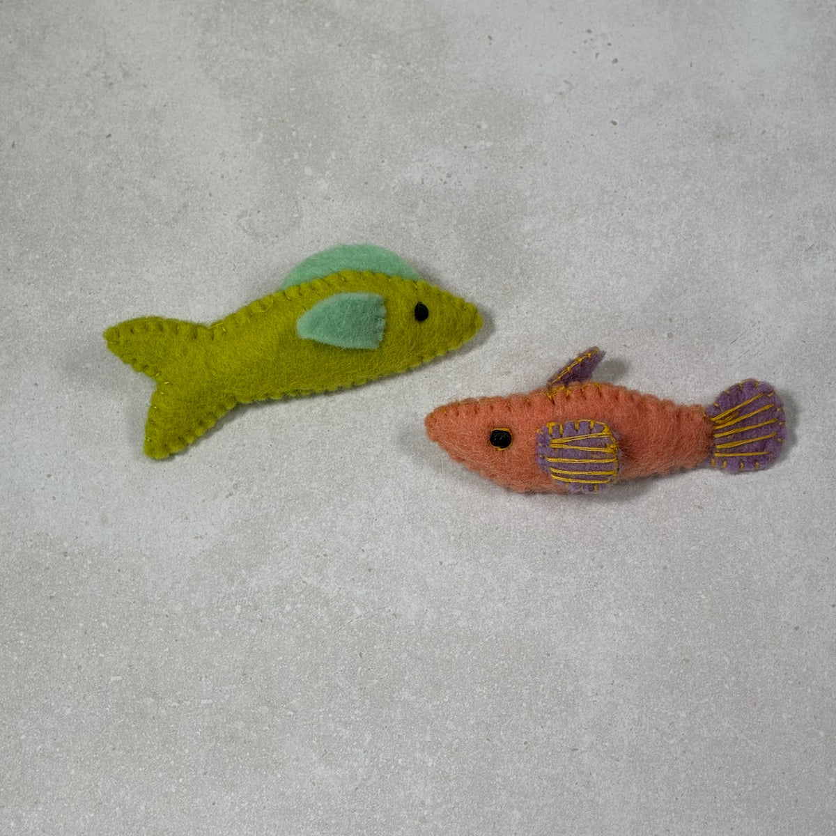 Awoo Go Fish Catnip Cat Toy Duo