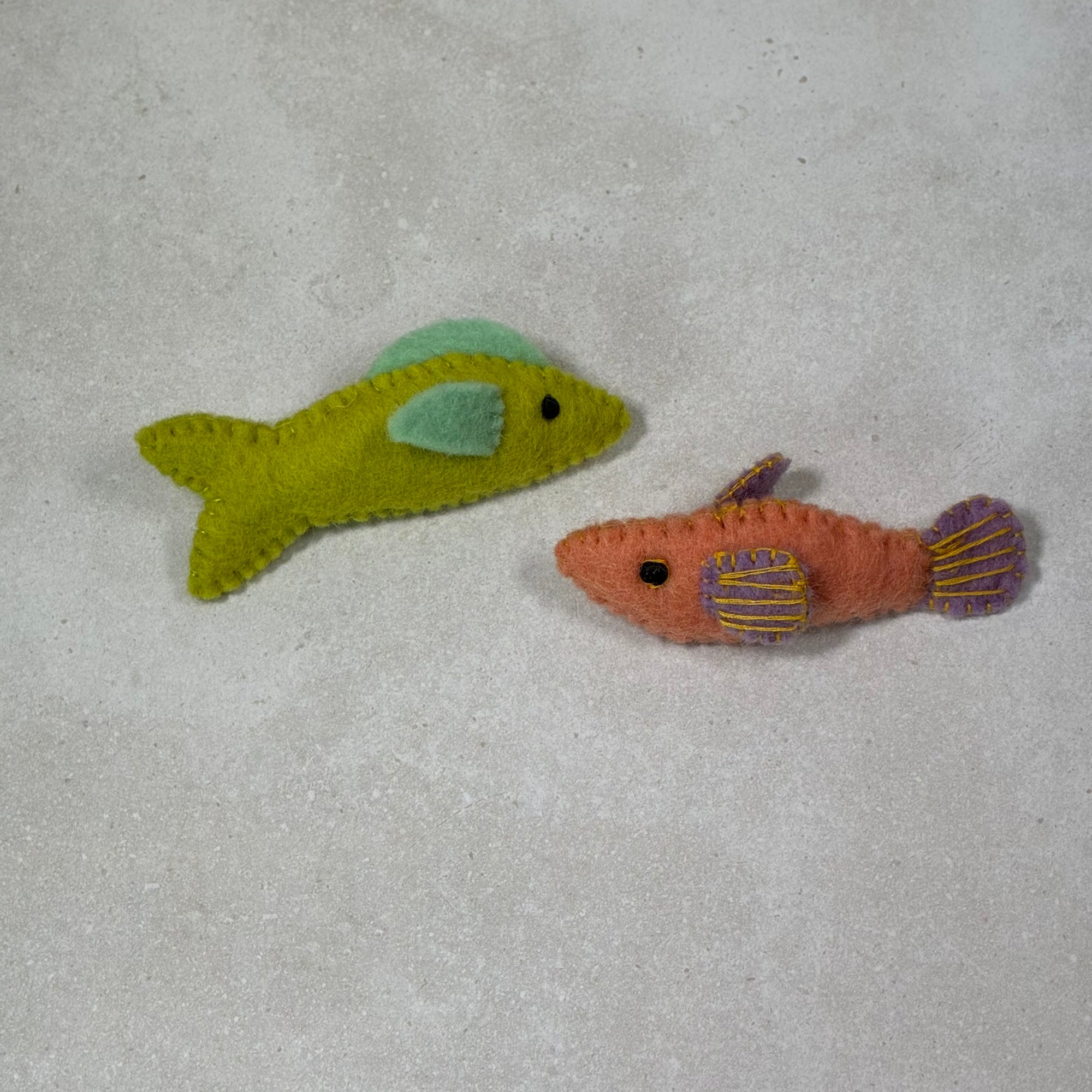 Awoo Go Fish Catnip Cat Toy Duo
