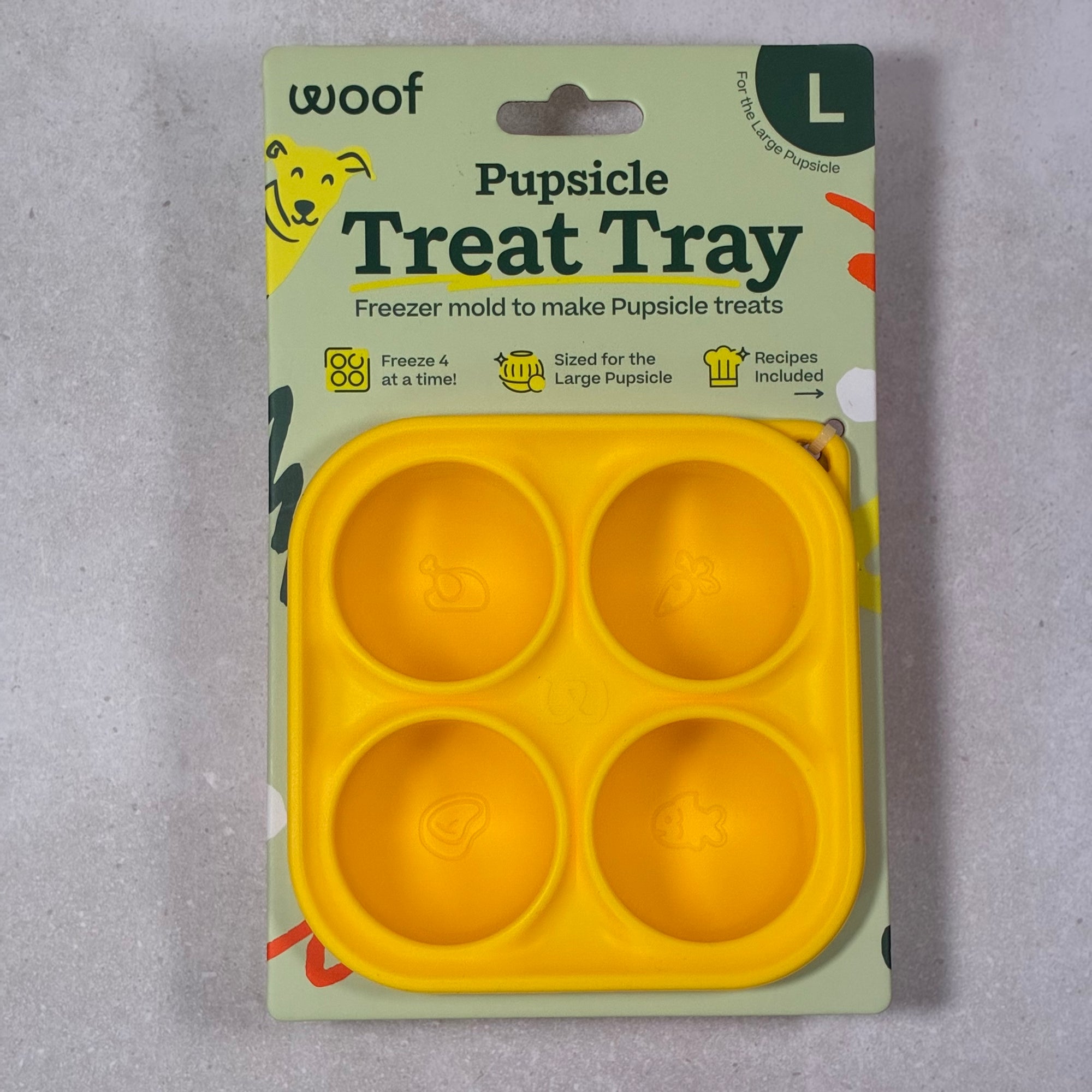 Woof The Pupsicle Treat Tray Mold