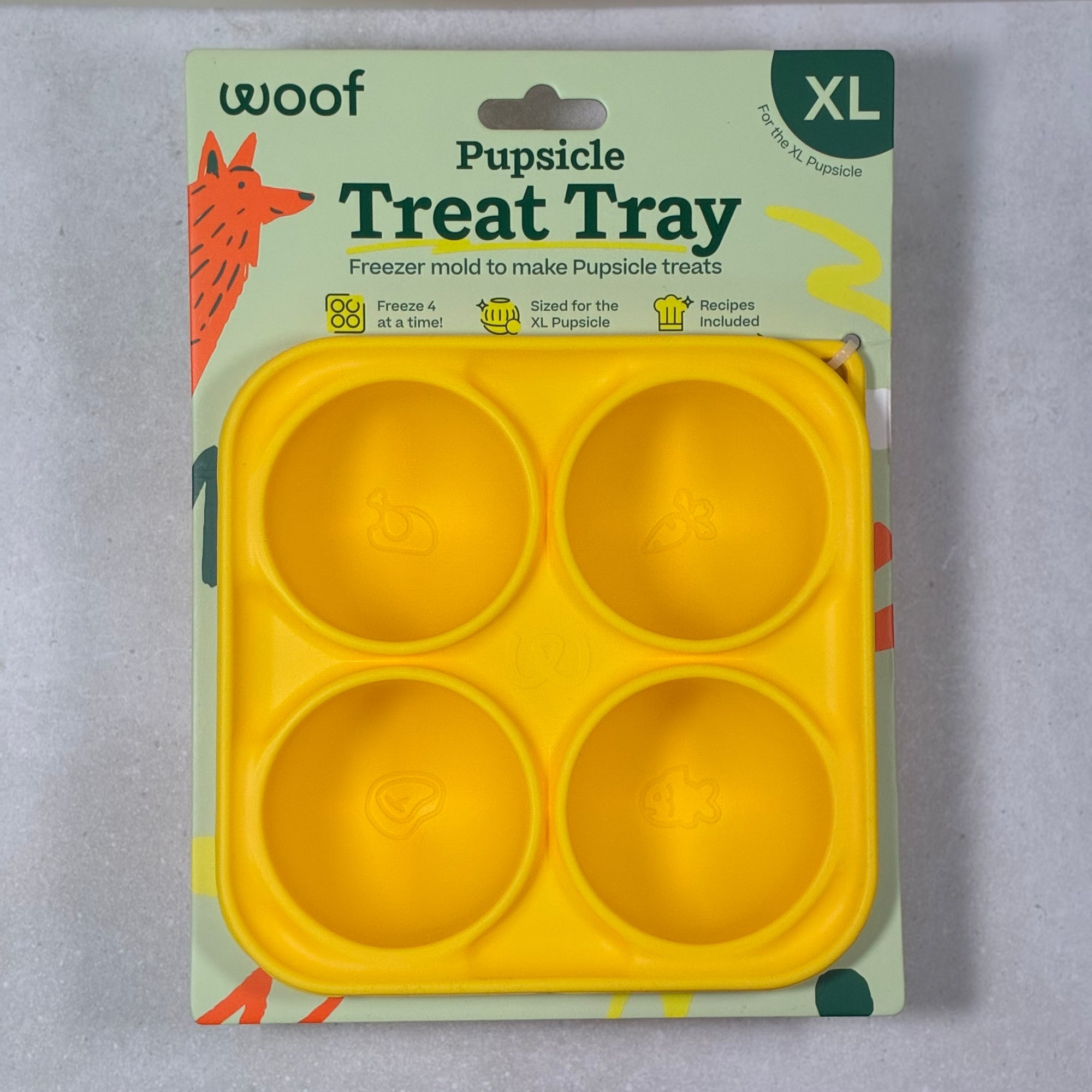 Woof The Pupsicle Treat Tray Mold