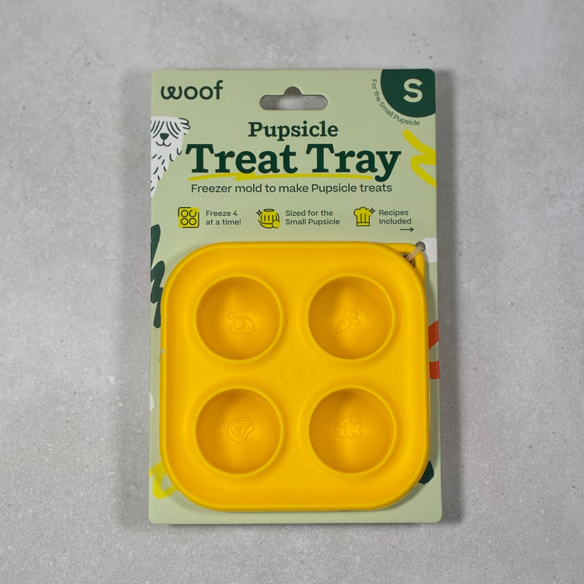 Woof The Pupsicle Treat Tray Mold