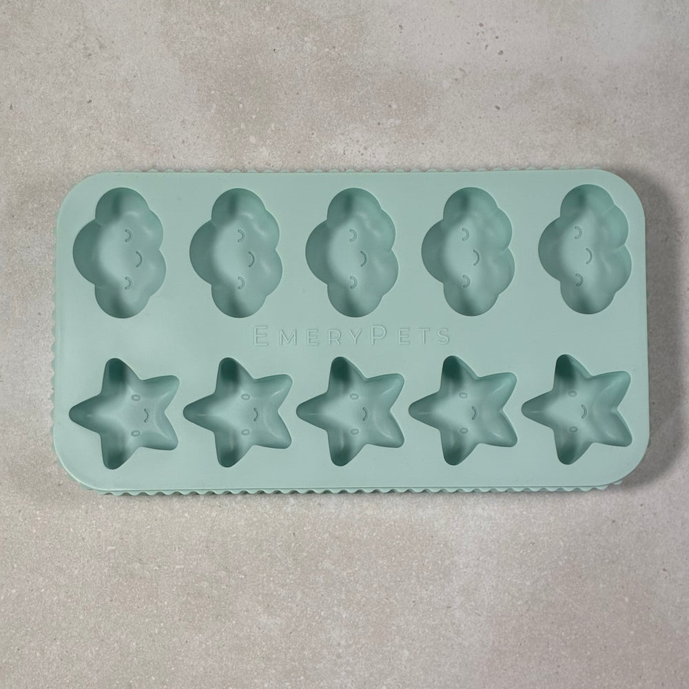 Pet Pawcuterie Accessory | Emery Pets Star + Cloud Treat Mold