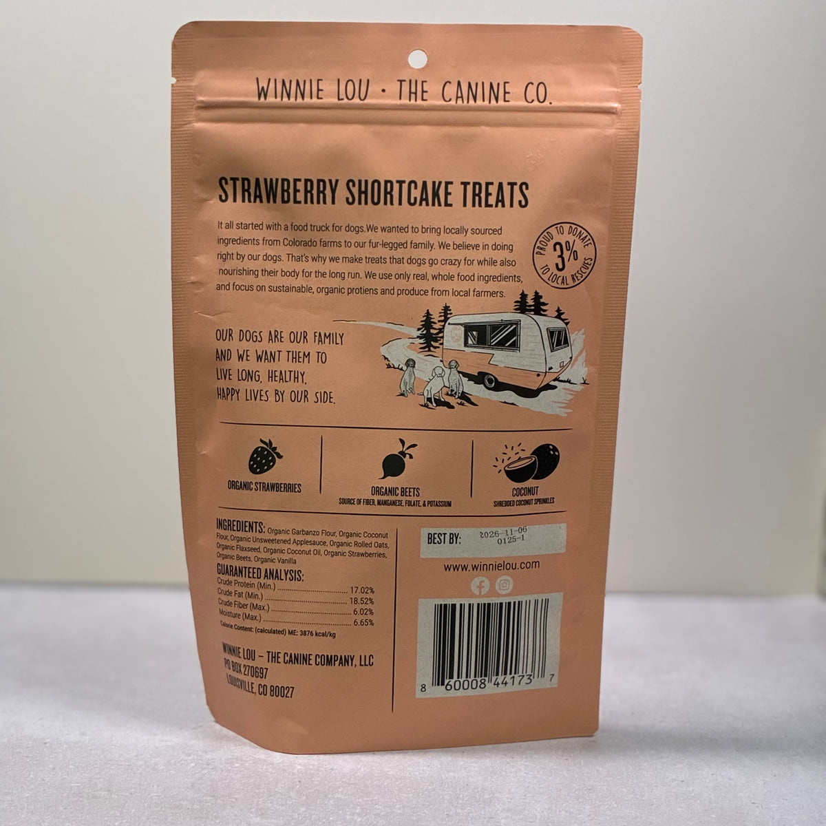 Winnie Lou Packaged Dog Treats