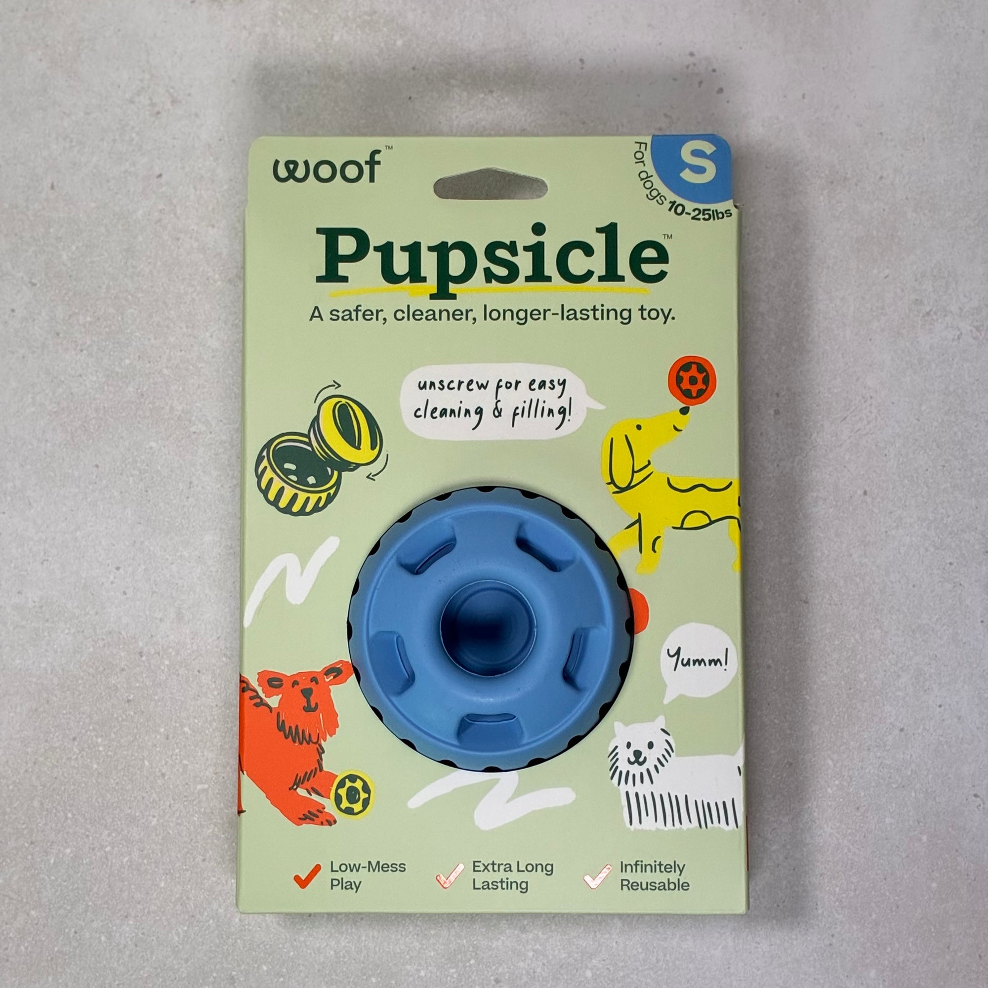 Woof The Pupsicle Dog Enrichment Toy