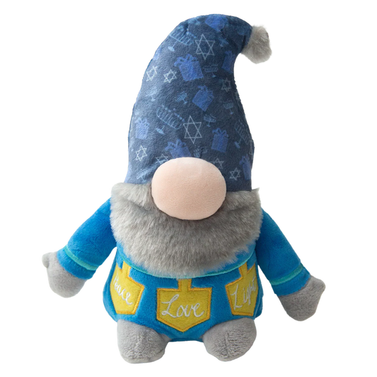 Baby Hanukkah Gnome Plush Dog Toy 6" / SnugArooz