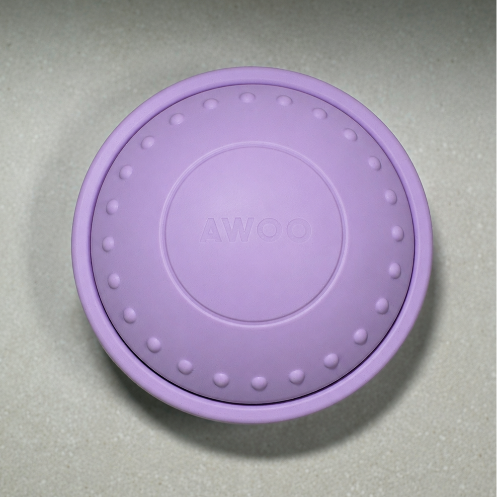 Pet Pawcuterie Board | Awoo Flying Saucer Silicone Puzzle Toy