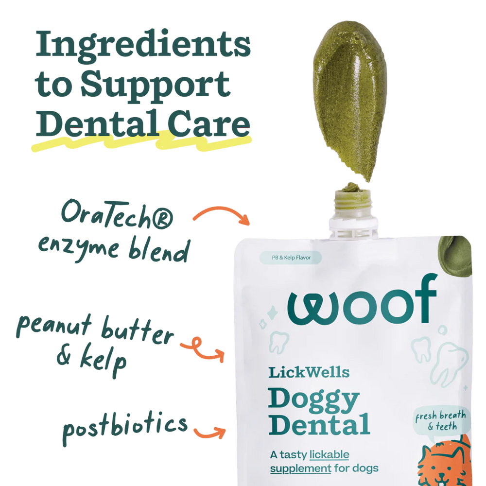 Woof Lickwells Spreadable Dog Treat / Doggy Dental
