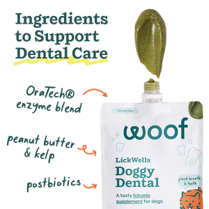 Woof Lickwells Spreadable Dog Treat / Doggy Dental