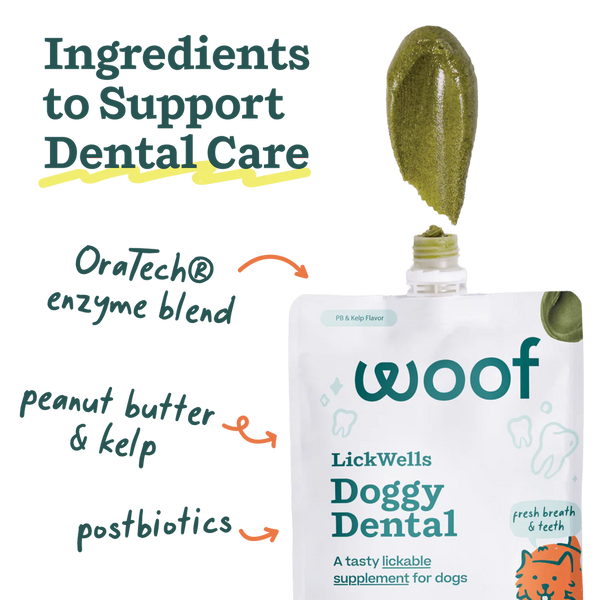 Woof Lickwells Spreadable Dog Treat / Doggy Dental