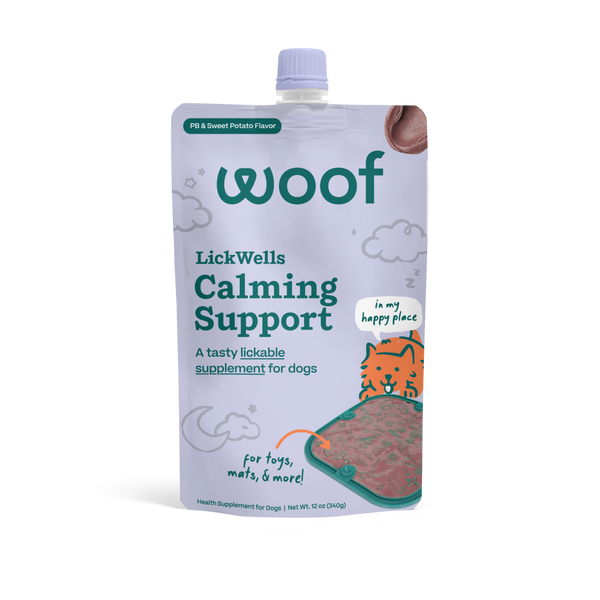 Woof Lickwells Spreadable Dog Treat / Calming Support