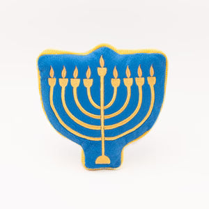 Hanukkah Squeaky Plush Dog Toy / ZippyPaws