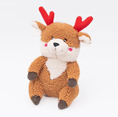 Christmas Plush Squeaky Dog Toy / ZippyPaws