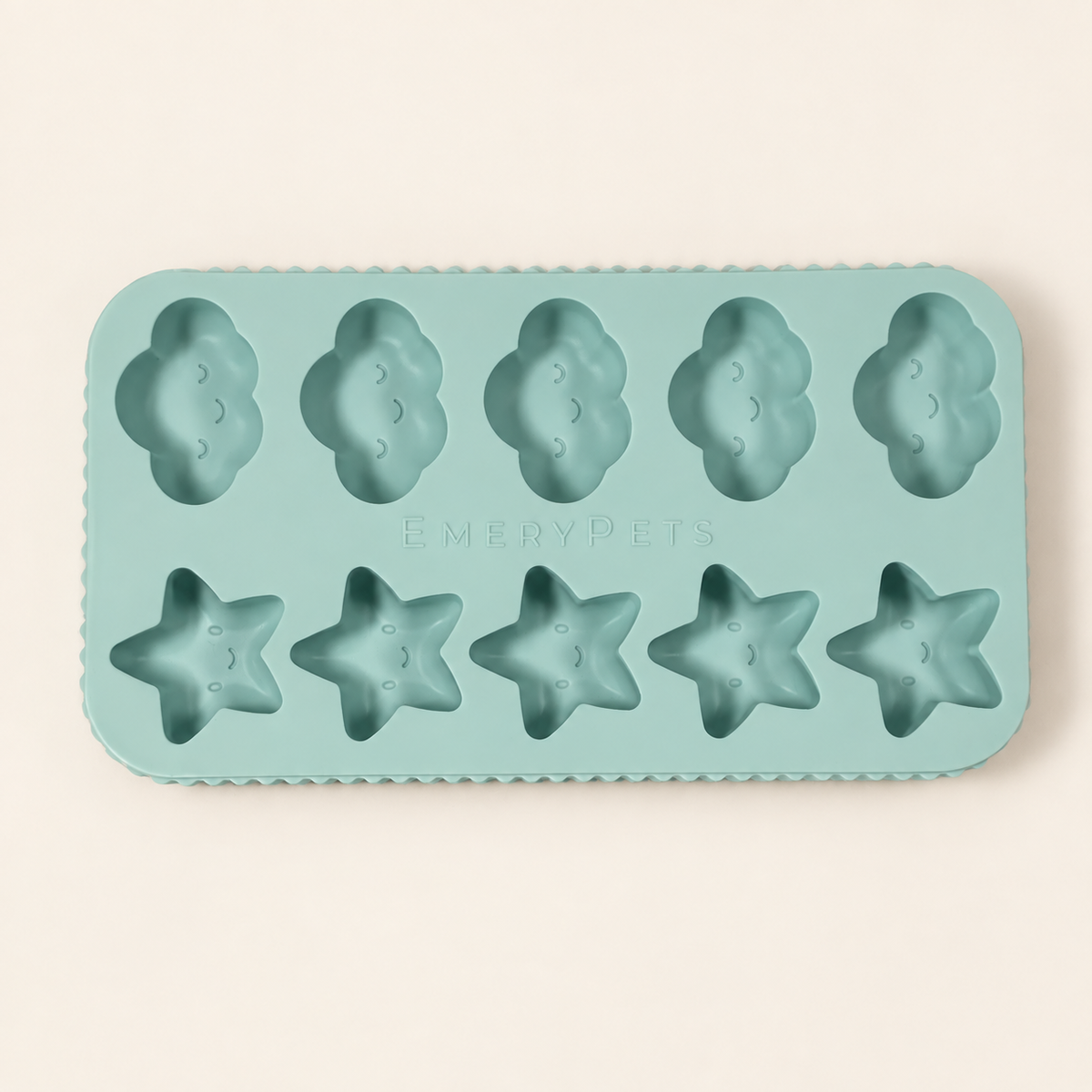 Pet Pawcuterie Accessory | Emery Pets Star + Cloud Treat Mold