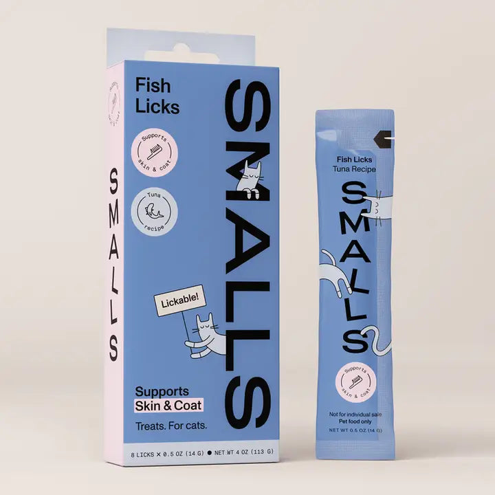 Smalls Licks Functional Lickable Cat Treats / 8 Count